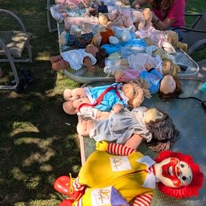 Assorted Kids Dolls with Colorful Outfits